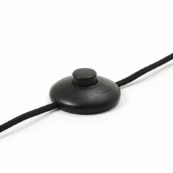 Brilliant Leuchten No. 93073-66 Standleuchte Gwen E27 antik holz schwarz korund