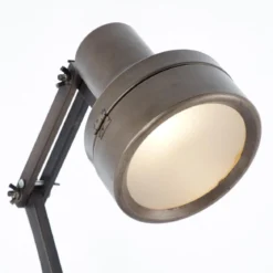Brilliant Leuchten No. 99037-46 Tischleuchte Hardwork E27 schwarz stahl