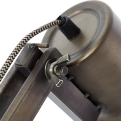 Brilliant Leuchten No. 99037-46 Tischleuchte Hardwork E27 schwarz stahl