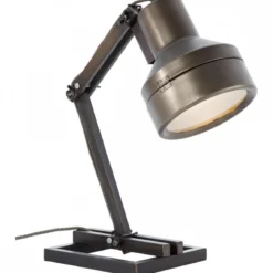 Brilliant Leuchten No. 99037-46 Tischleuchte Hardwork E27 schwarz stahl