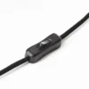 Brilliant Leuchten No. 99235-66 Wandleuchte Gwen 1-flammig E27 antik holz schwarz korund