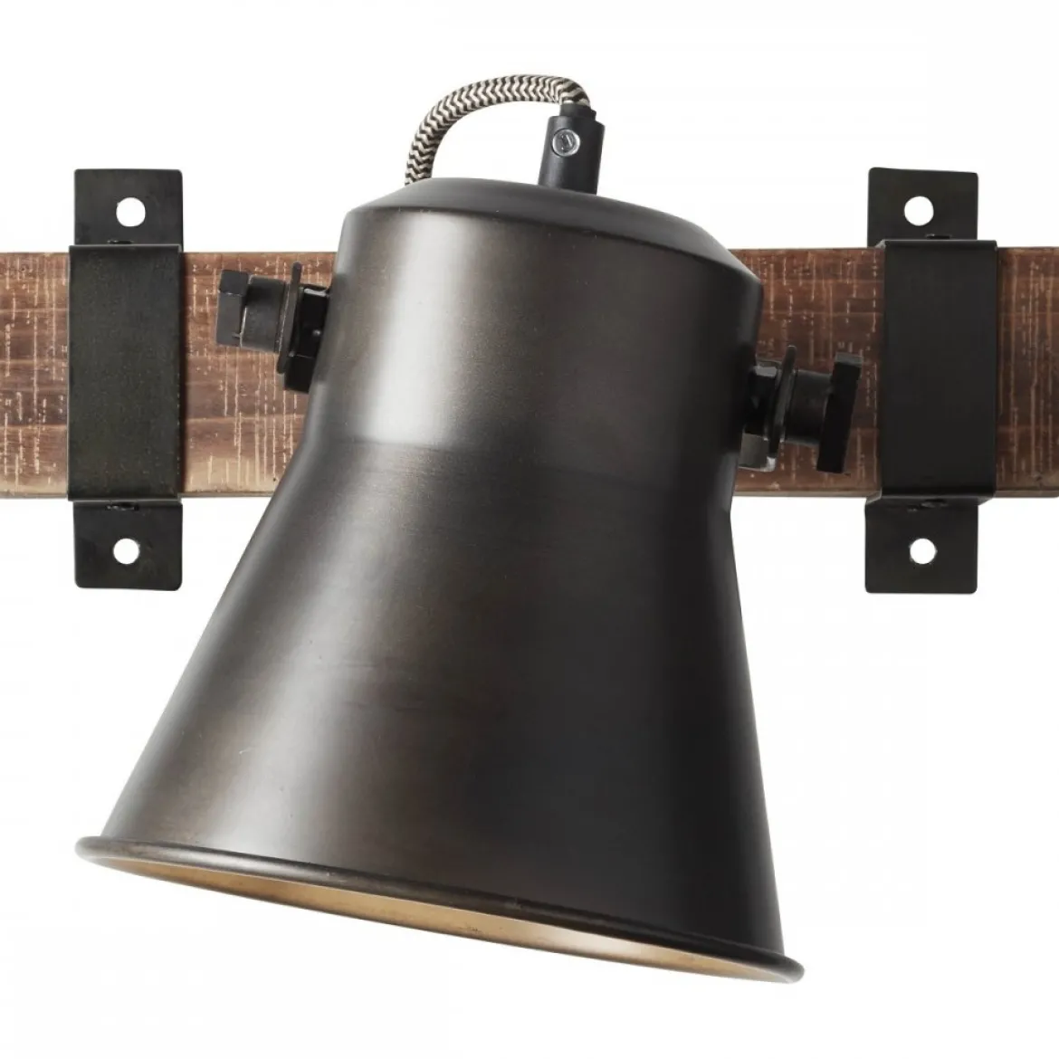 Brilliant Leuchten No. 85810-46 Wandspot Decca 1-flammig E27 schwarz stahl