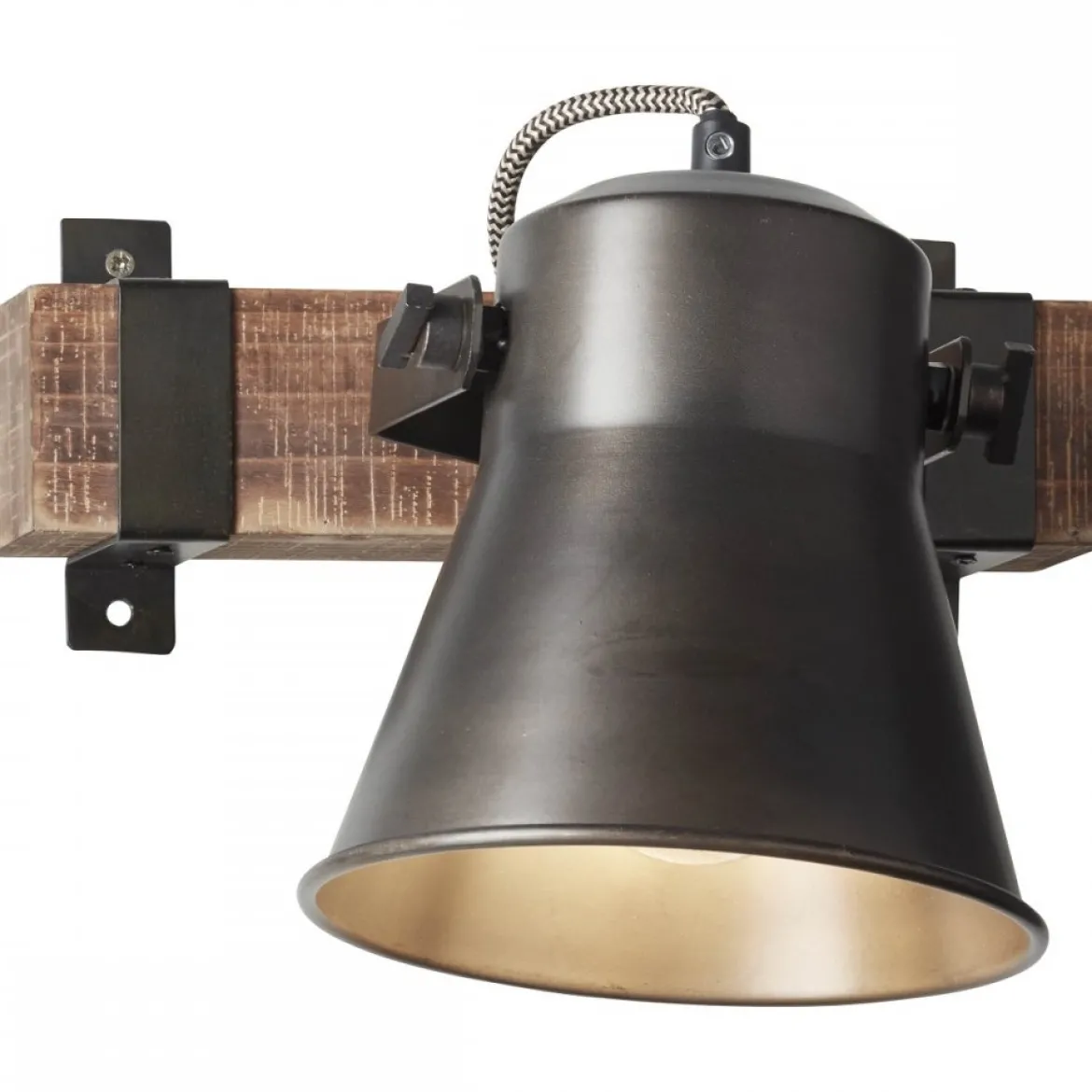Brilliant Leuchten No. 85810-46 Wandspot Decca 1-flammig E27 schwarz stahl