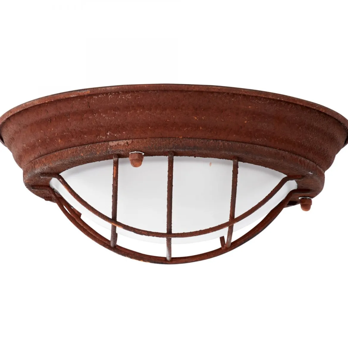 Brilliant Leuchten No. 94491-60 Wand- und Deckenleuchte Typhoon E27 29 cm rostfarbend