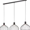 Brilliant Leuchten 99605-06 Pendelleuchte Blacky 3-flammig schwarz E27