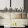 Brilliant Living Leuchten No. G60772-93 LED Pendelleuchte Metropolis easyDim chrom, rauchglas