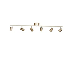 By Rydéns 4202100-6501 Deckenleuchte Correct 6-flammig goldmatt GU10