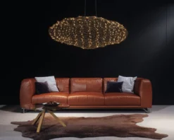 By Rydéns 4201260-6501 Hayden Hängeleuchte LED L115cm goldfarben 2700K