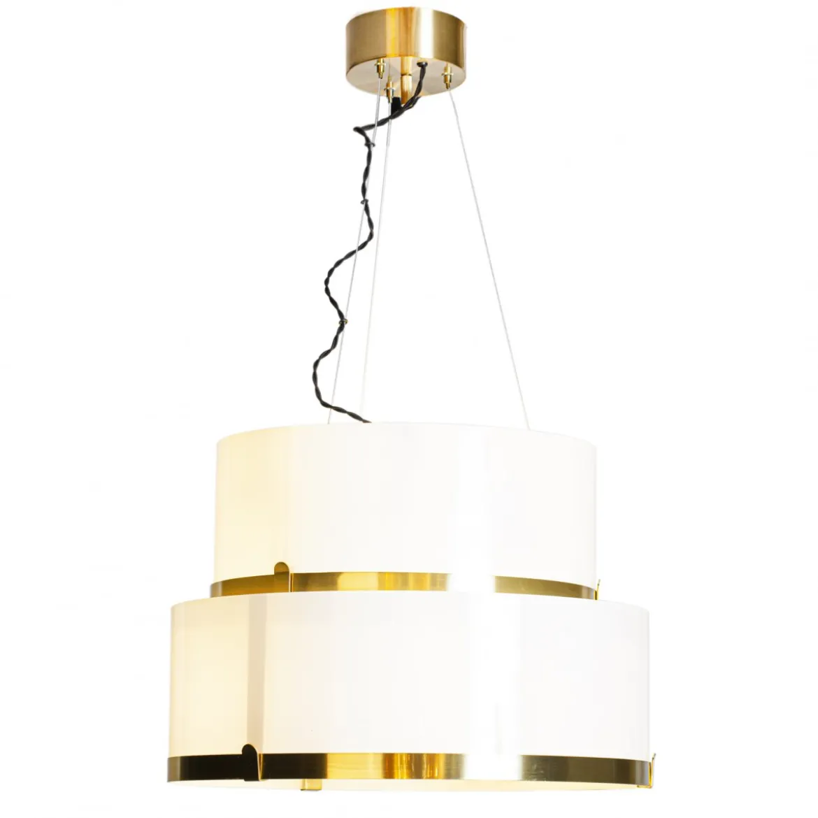 By Rydéns 4211010-6509 Marcel 50 Pendelleuchte messing weiß