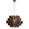 By Rydéns 4202350-6513 Monarque Mini Pendelleuchte 3-flammig chrom-schwarz