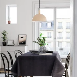 By Rydéns 4201820-5504 Pendelleuchte Cabano 1-flammig beige E27 38cm