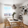 By Rydéns 4202190-4500 Pendelleuchte Dolores 50cm Glas grau