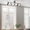 By Rydéns 4201610-4002 Puls Bar Spotlight 5-flammig schwarz matt gold 110cm