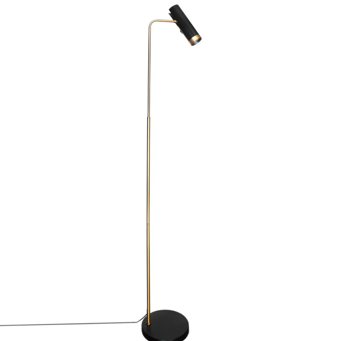 By Rydéns 4100800-4002 Puls Stehleuchte 157cm schwarz matt gold