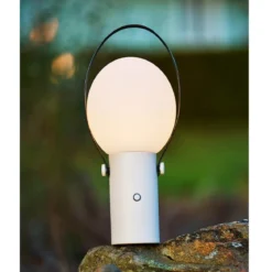 By Rydéns  4002640-5504 Tischleuchte Bari beige USB IP44