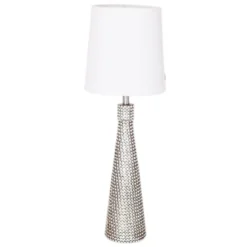 By Rydéns 4002090-6508 Tischleuchte Lofty Slim H 54 cm satin Schirm weiß
