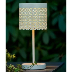 By Rydéns 4002650-5504 Tischleuchte Maison beige USB  IP44