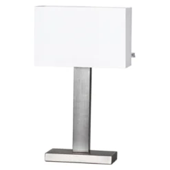 By Rydéns 4002680-6524 Tischleuchte Prime 47cm silber weiß