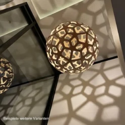 David Trubridge Coral Pendelleuchte Ø 100cm weiß 2 Seiten