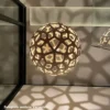 David Trubridge Coral Pendelleuchte Ø 100cm Innen schwarz