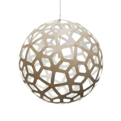 David Trubridge Coral Pendelleuchte Ø 120cm weiß 1 Seite