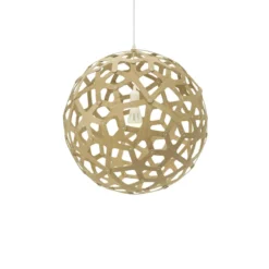 David Trubridge Coral Pendelleuchte Ø 80cm bambus