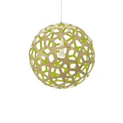 David Trubridge Coral Pendelleuchte Ø 80cm limette