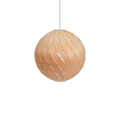 David Trubridge Ebb Bounce Pendelleuchte Ø 45cm natural