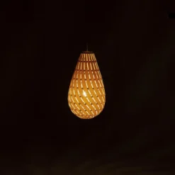David Trubridge Ebb Drop Pendelleuchte 61 cm natural