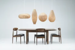 David Trubridge Ebb Drop Pendelleuchte 61 cm natural