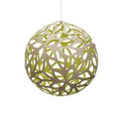 David Trubridge Floral Pendelleuchte Ø 100cm limette