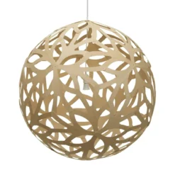 David Trubridge Floral Pendelleuchte Ø 120cm bambus