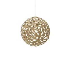 David Trubridge Floral Pendelleuchte Ø 40cm bambus