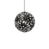 David Trubridge Floral Pendelleuchte Ø 40cm schwarz 2 Seiten