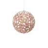 David Trubridge Floral Pendelleuchte Ø 60cm pink