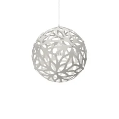 David Trubridge Floral Pendelleuchte Ø 60cm weiß 2 Seiten