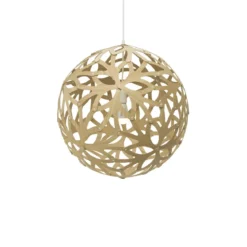 David Trubridge Floral Pendelleuchte Ø 80cm bambus