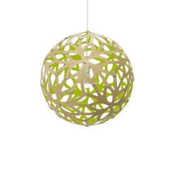 David Trubridge Floral Pendelleuchte Ø 80cm limette
