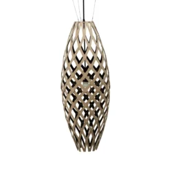 David Trubridge Hinaki Pendelleuchte 140 cm Innen schwarz