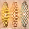 David Trubridge Hinaki Pendelleuchte 90 cm aqua