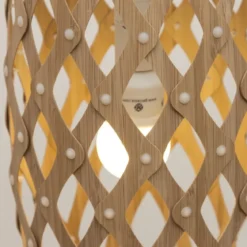 David Trubridge Hinaki Pendelleuchte 90 cm bambus
