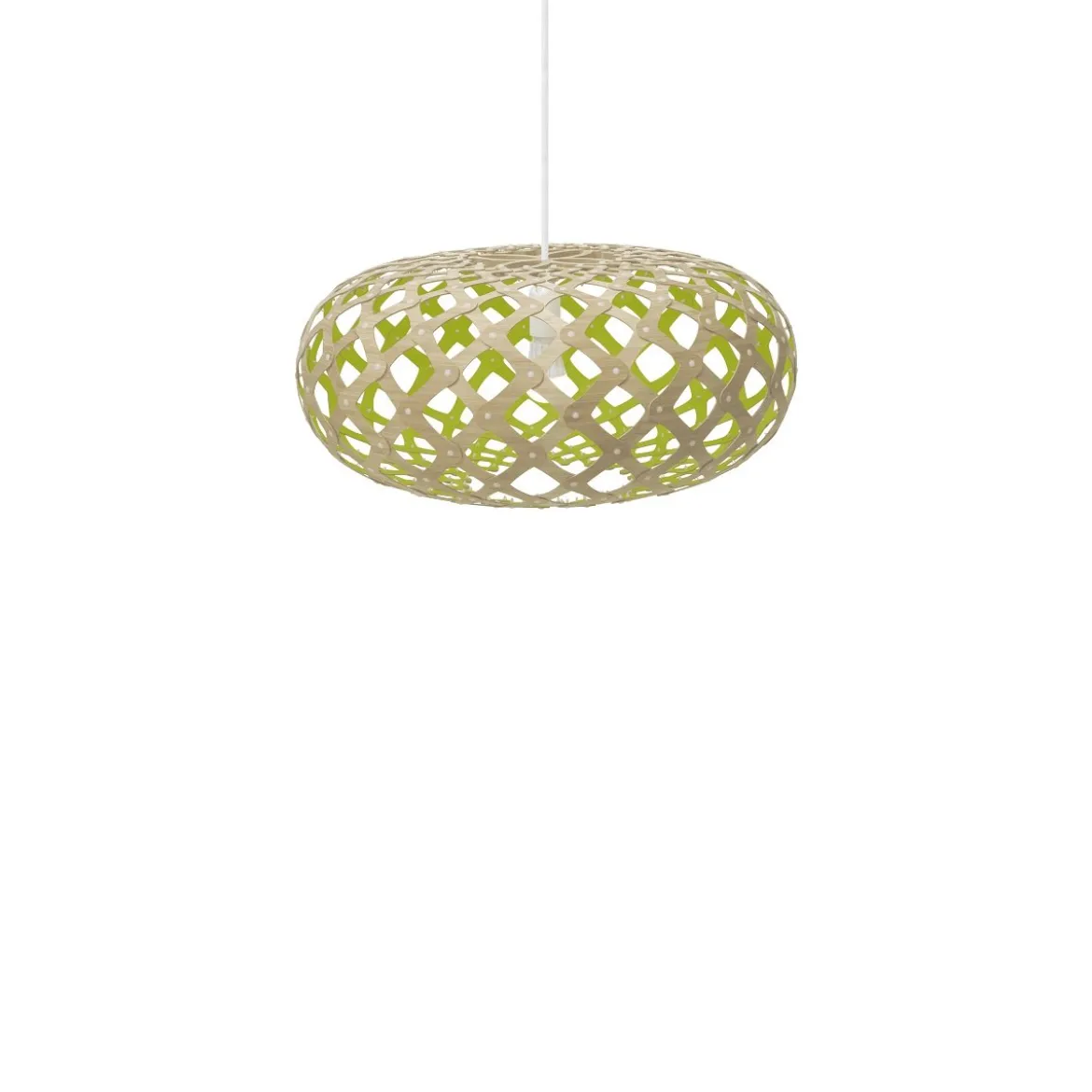 David Trubridge Kina Pendelleuchte Ø 60cm limette