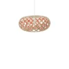 David Trubridge Kina Pendelleuchte Ø 60cm rot