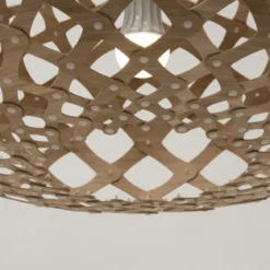 David Trubridge Kina Pendelleuchte Ø 44cm bambus