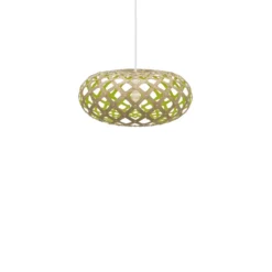 David Trubridge Kina Pendelleuchte Ø 44cm limette