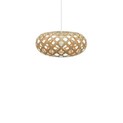 David Trubridge Kina Pendelleuchte Ø 44cm orange