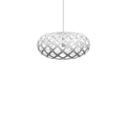 David Trubridge Kina Pendelleuchte Ø 44cm weiß 2 Seiten