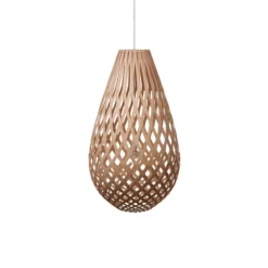 David Trubridge Koura Pendelleuchte 100 cm bambus