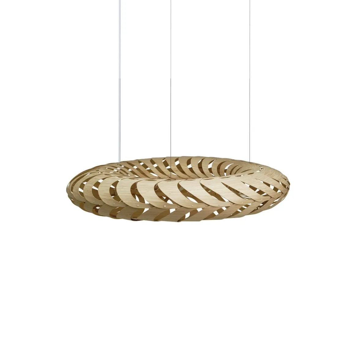 David Trubridge Maru Pendelleuchte Ø 110cm bambus