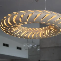 David Trubridge Maru Pendelleuchte Ø 110cm bambus